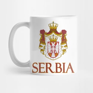 Serbia - Serbian Coat of Arms Design Mug